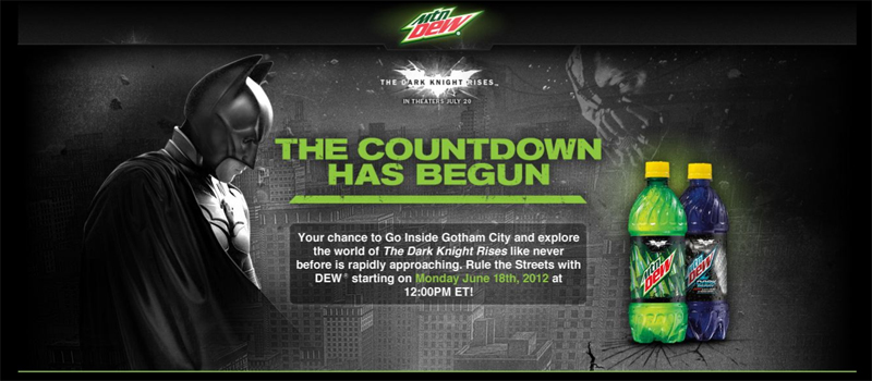 Mountain Dew Teams Up With TDKR