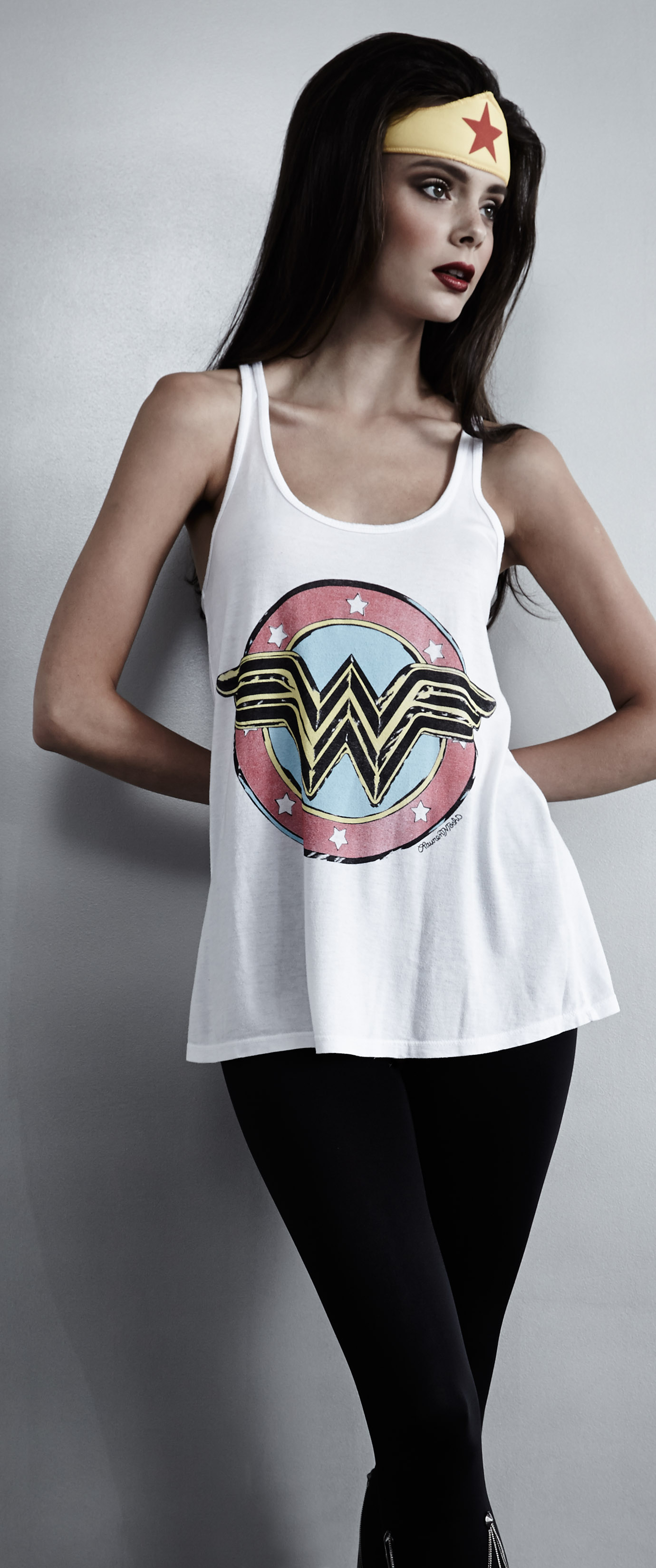 Lauren Moshi Wonder Woman Shirt
