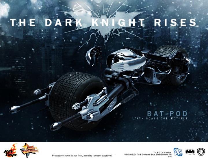 Hot Toys The Dark Knight Rises Bat-Pod