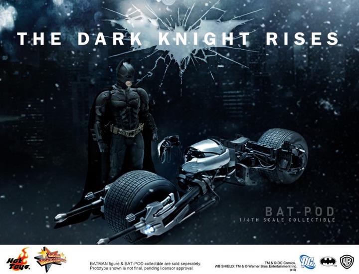 Hot Toys The Dark Knight Rises Bat-Pod