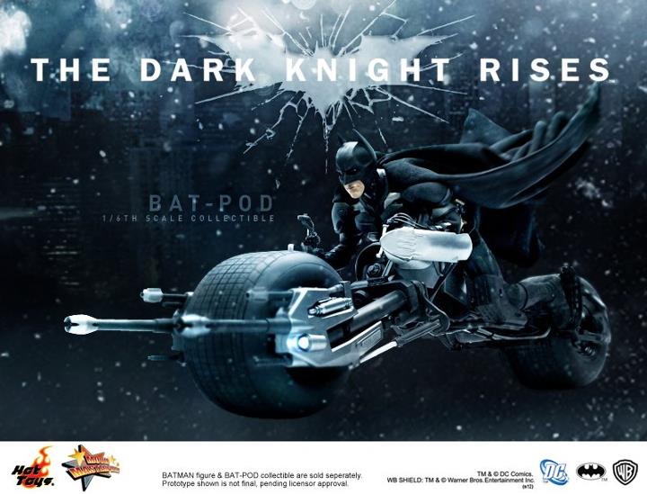 Hot Toys The Dark Knight Rises Bat-Pod