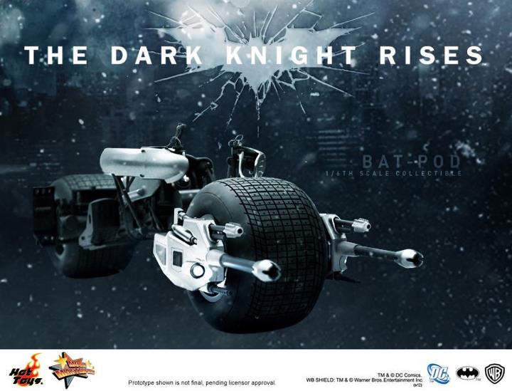 Hot Toys The Dark Knight Rises Bat-Pod