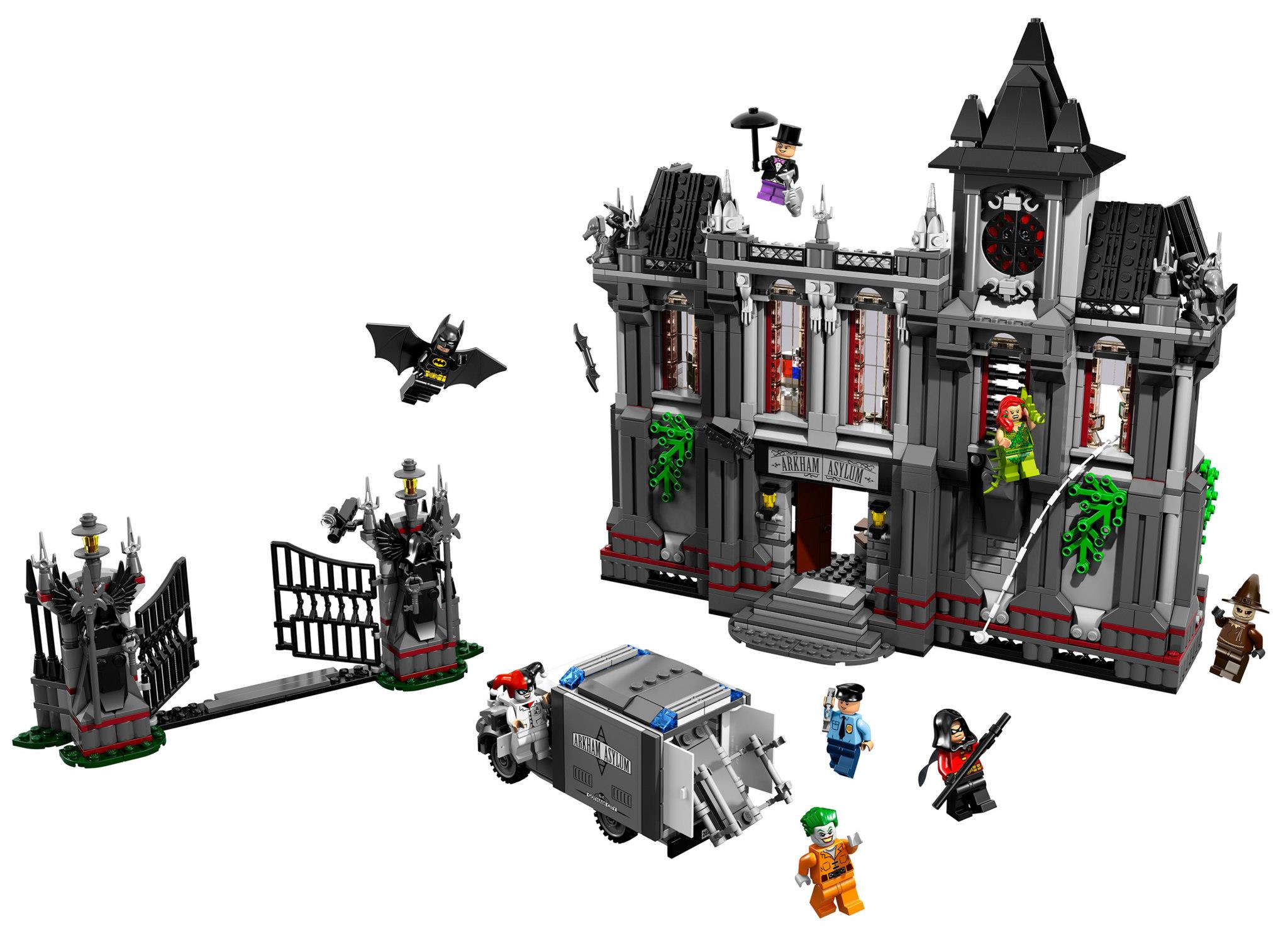 The Batman Universe - Lego Reveals Arkham Asylum Set