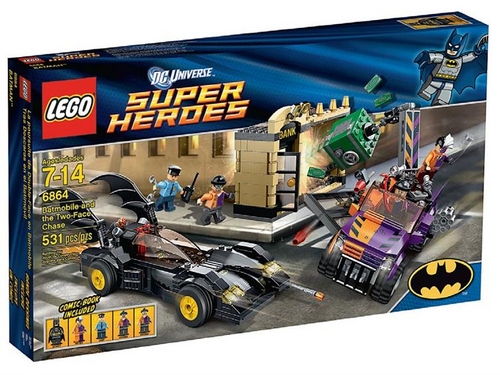 Lego Super Heroes Batmobile and the Two-Face Chase