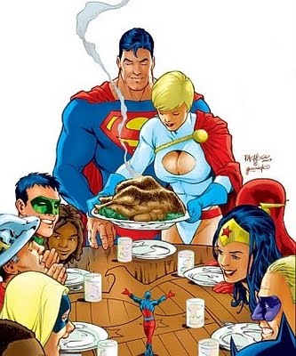 DC Universe Thanksgiving