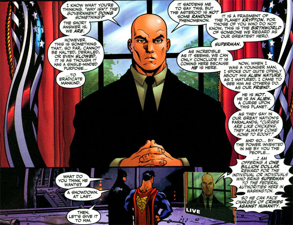 Superman/Batman: Public Enemies Panel