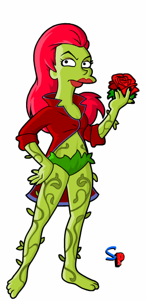 Batman: Arkham City Simpsons Poison Ivy