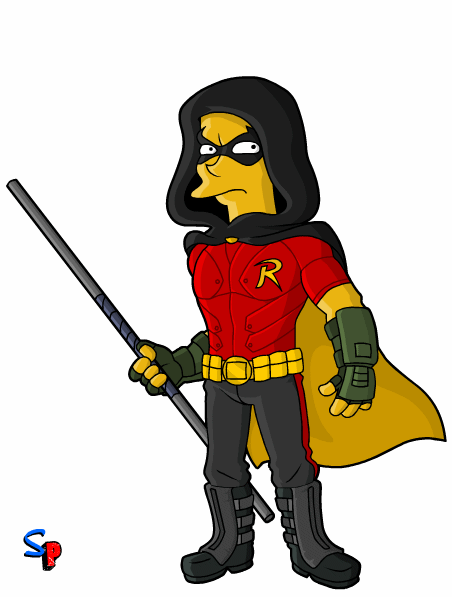 Batman: Arkham City Simpsons Robin