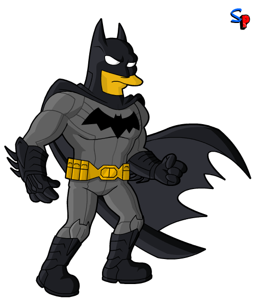 New 52 Batman Simpsonized