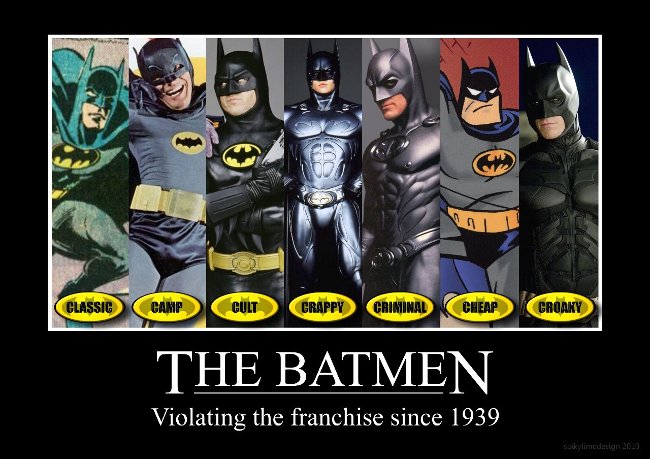 Batmen Through History