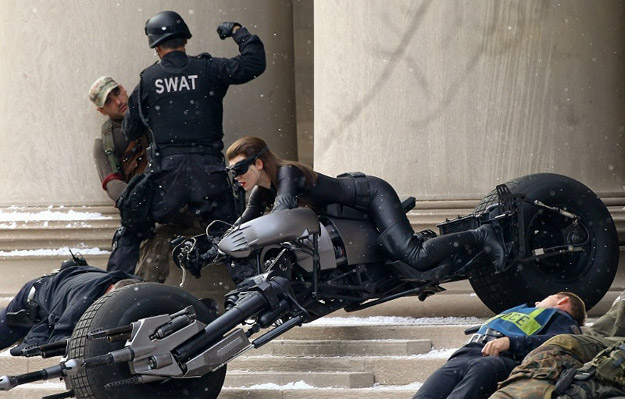 The Dark Knight Rises Catwoman Stunt Double