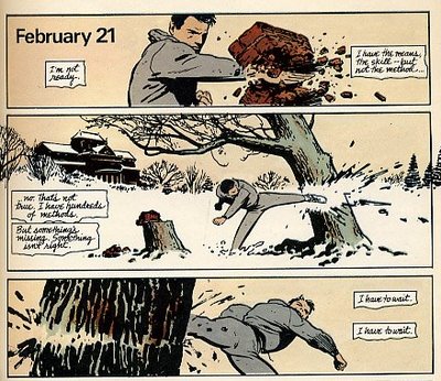 Batman: Year One Bruce Wayne Training Panel