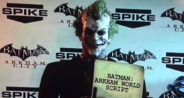 Joker Batman: Arkham World Script
