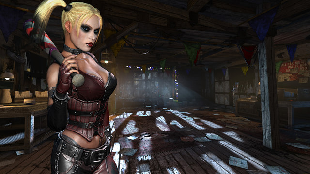 Batman: Arkham City Screenshot-Harley Quinn