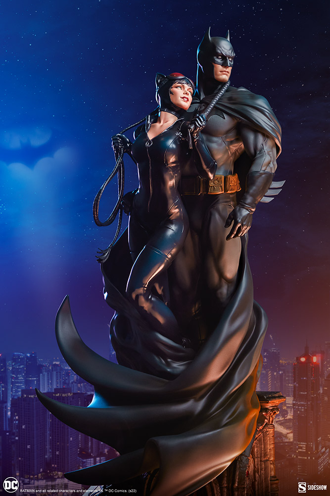 Preview Sideshow Collectibles Batman And Catwoman Diorama Laptrinhx