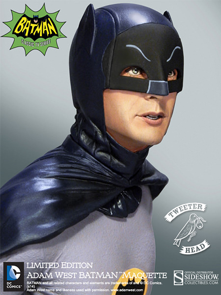 Tweet Head Adam West Batman Maquette 2