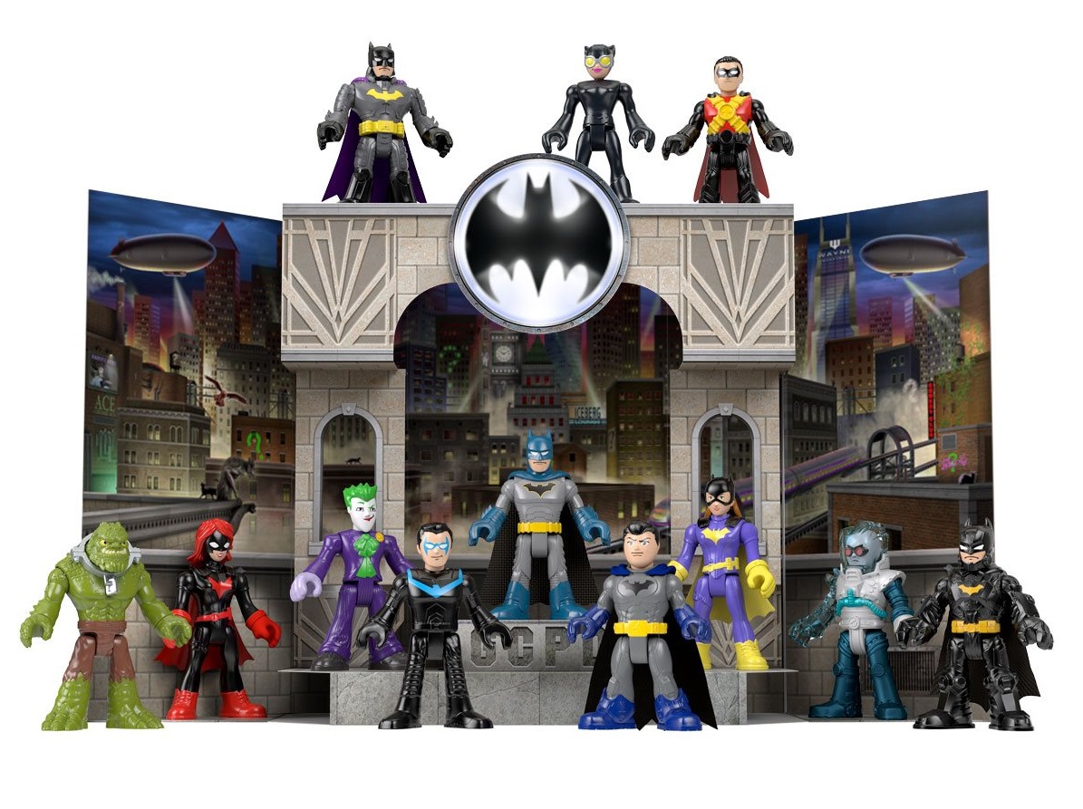 2X Imaginext DC Comics Green Lantern & BATMAN Fisher-Price Figure toy gift 