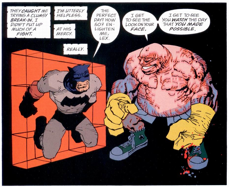 Dark Knight Strikes Again-Batman and Lex Luthor