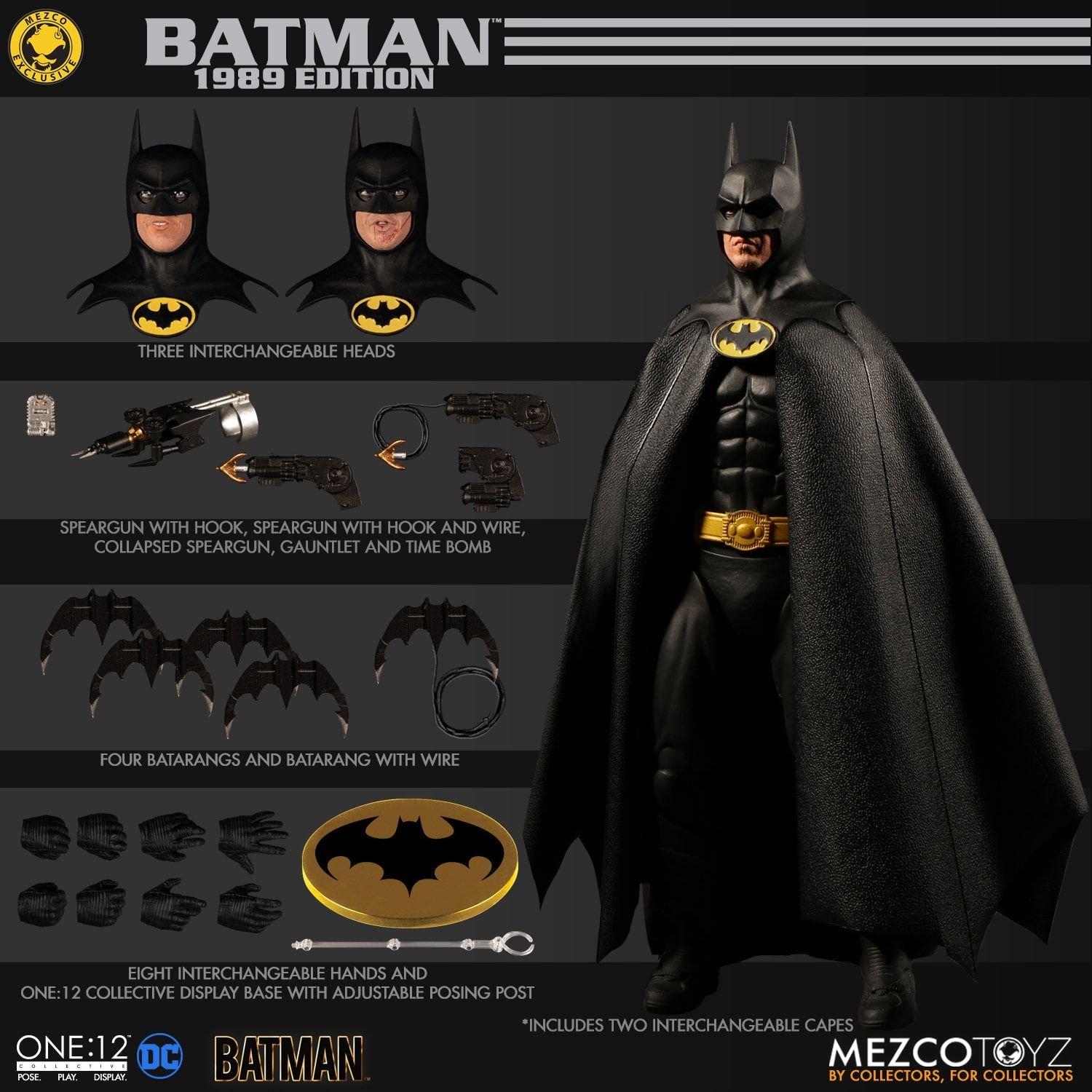 mezco batman figures