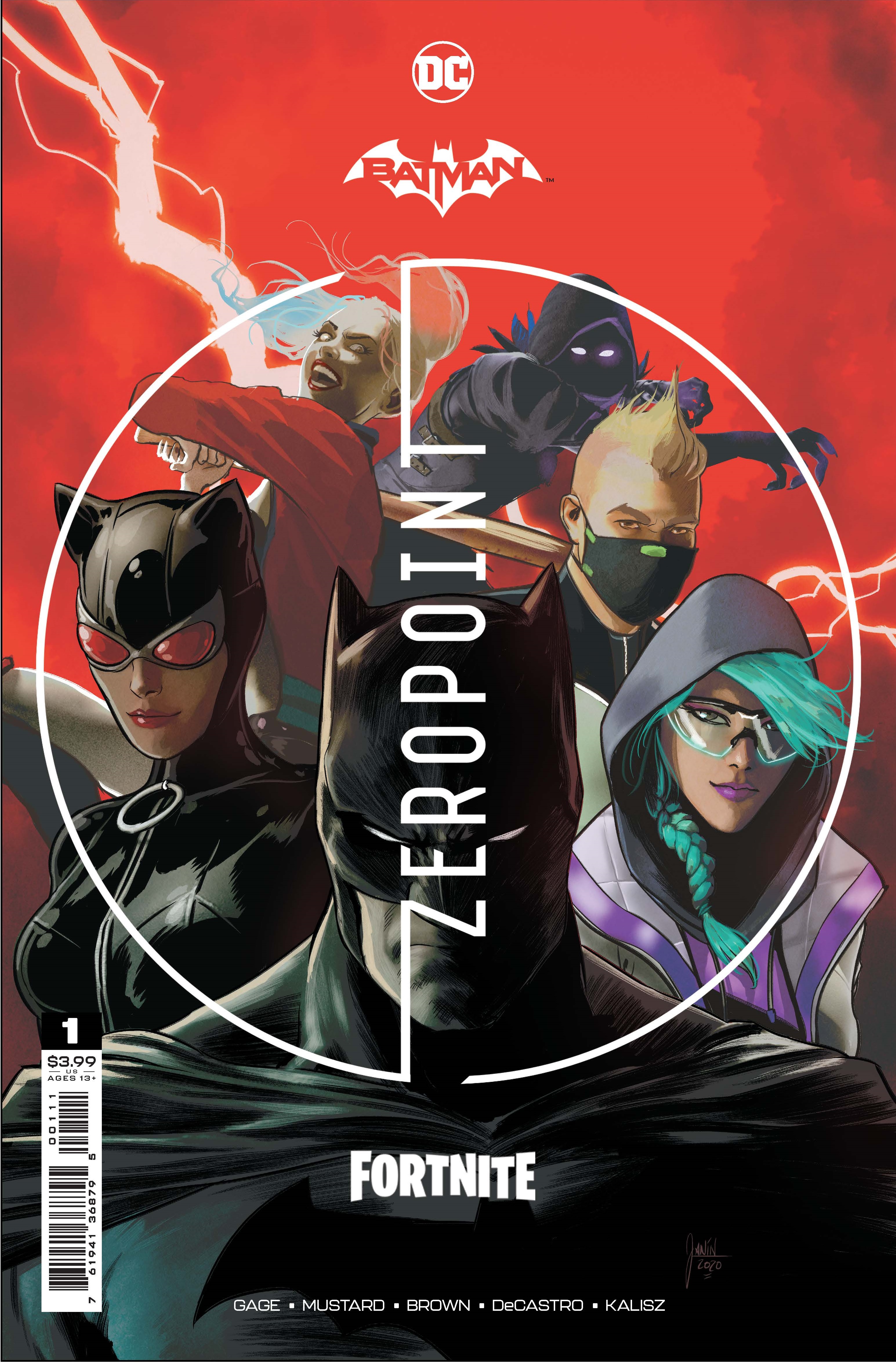 Batman/Fortnite: Zero Point Comic Series Announced