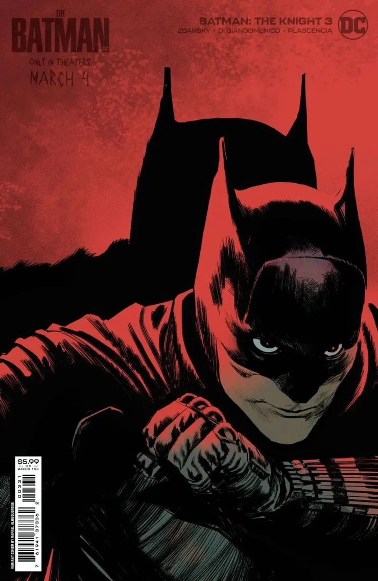 Batman: The Knight #3 variant cover art by Rafael Albuquerque