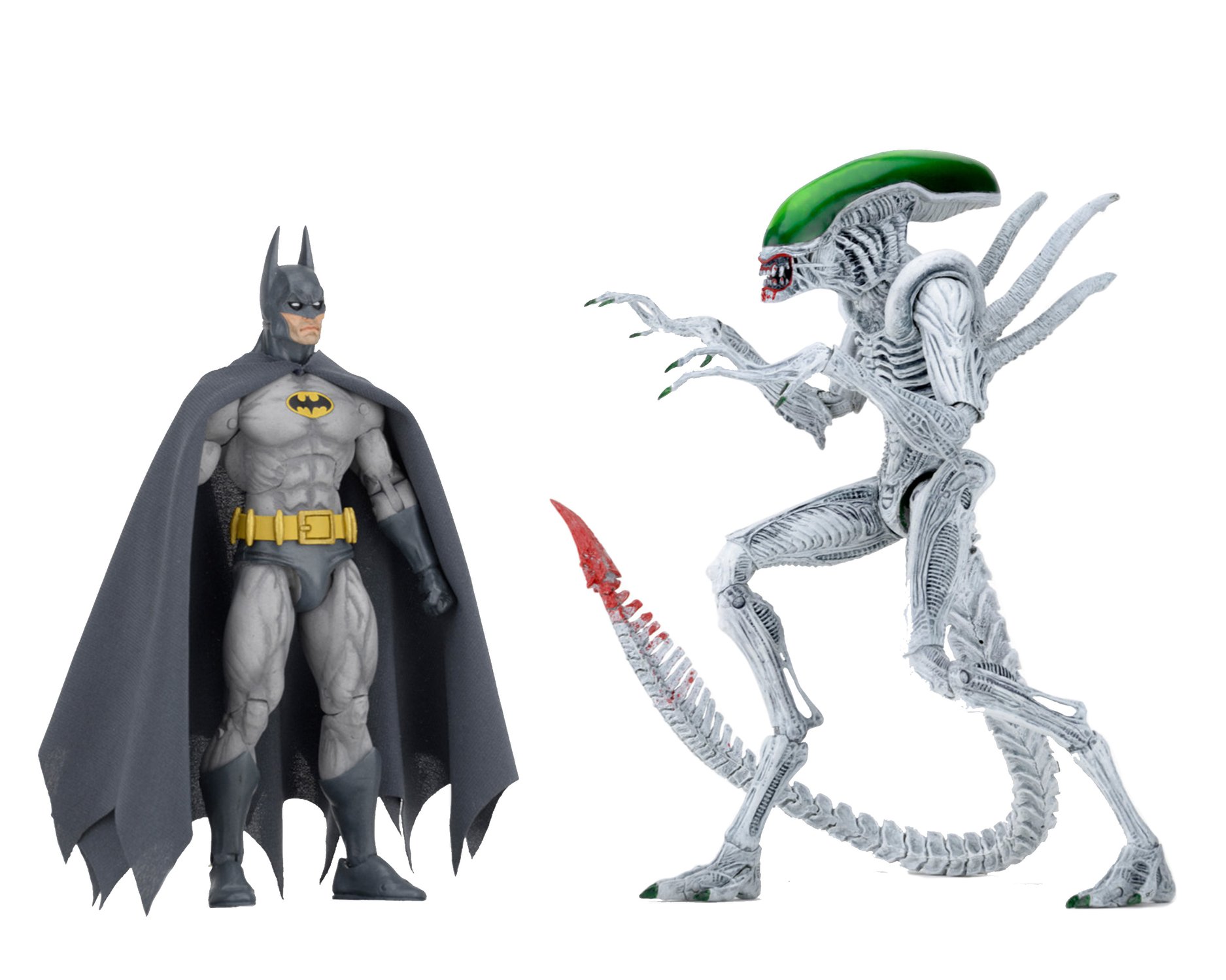 NECA NYCC 2019 Exclusive DC Batman vs Aliens JOKER ALIEN ONLY Figure