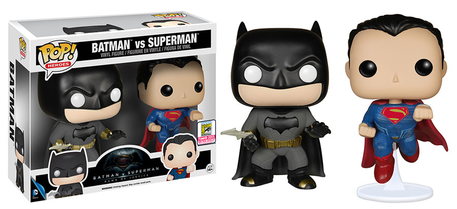 Pop! Heroes: Batman v Superman - Batman v Superman 2-pack