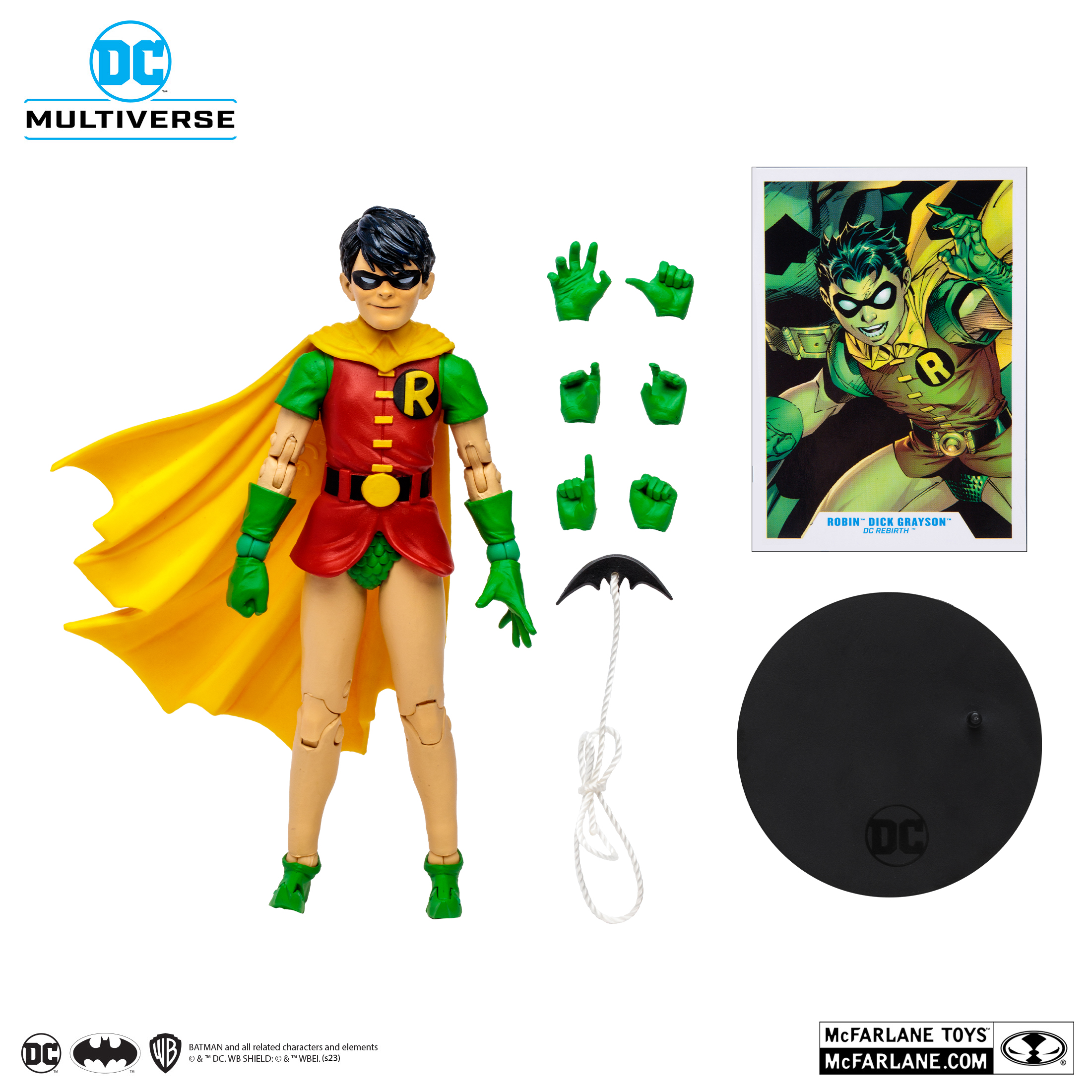 Preview: McFarlane DC Multiverse Dick Grayson Robin - The Batman Universe