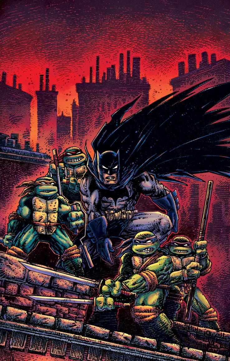 Batman/Teenage Mutant Ninja Turtles III #2 Variant
