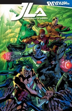 Justice League of America Annual #1 Cover by BRYAN HITCH