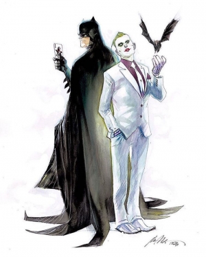 The Joker from Batman #1 Variant Cover by Rafael Albuquerque