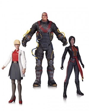 THE ELECTROCUTIONER, DR. HARLEEN QUINZEL AND LADY SHIVA ACTION FIGURE 3-PACK