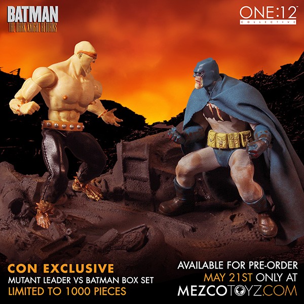 SDCC: Mezco Reveals TDKR Limited Edition Box Set - The Batman Universe