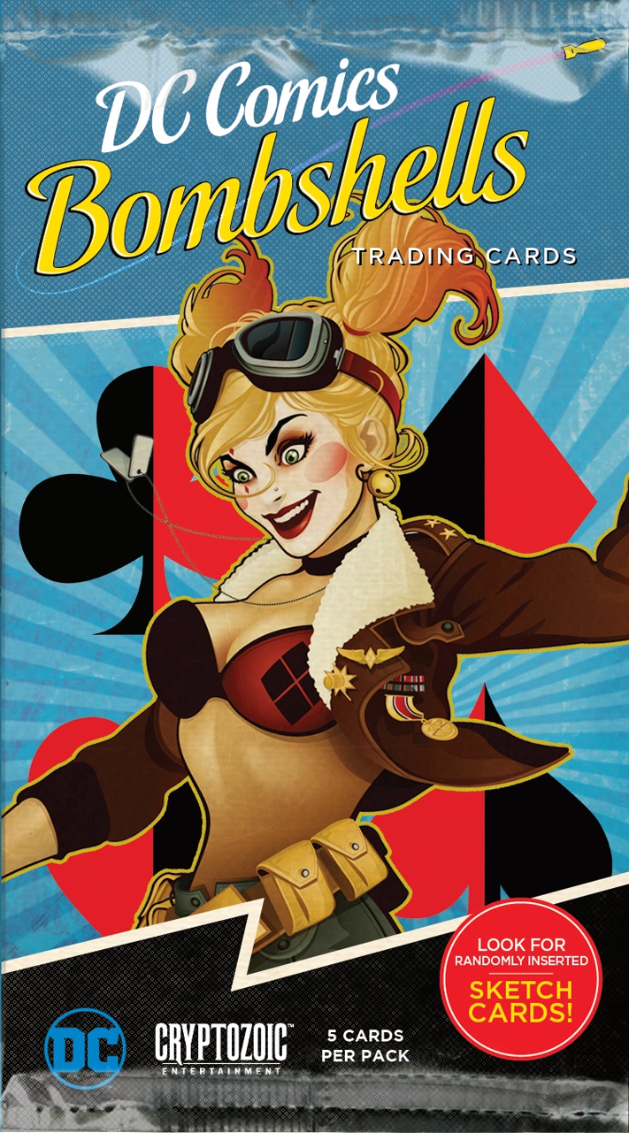 dc bombshells trading cards