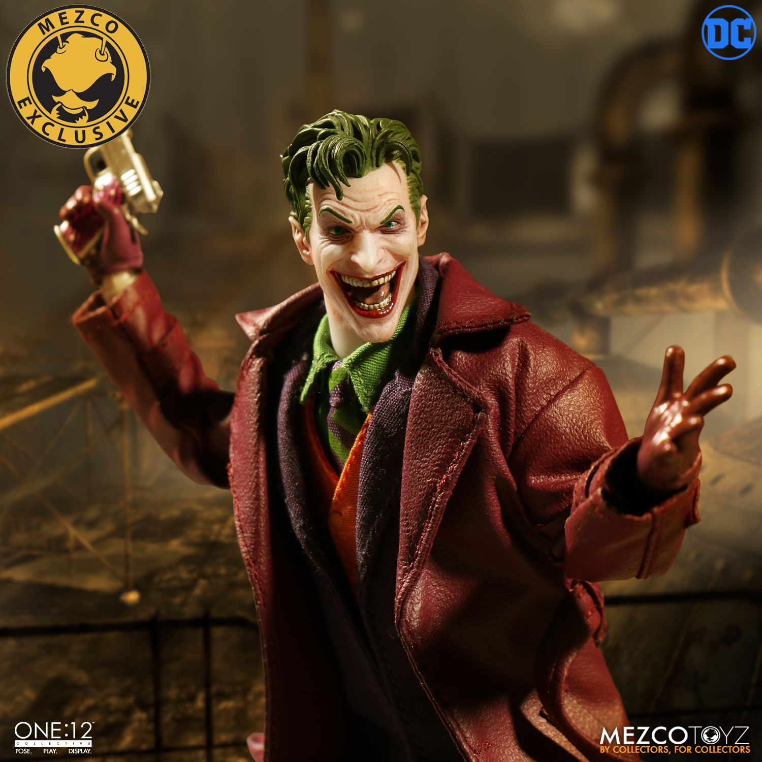 Details about   THE JOKER One:12 Collective MEZCO Action Figure Batman DC Universe Toy With Box 