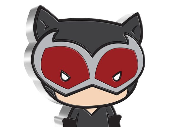 Preview: New Zealand Mint Chibi Catwoman Coin