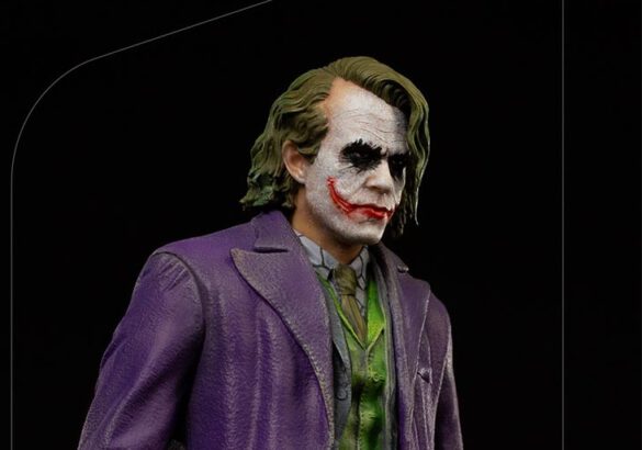 iron studios joker statue