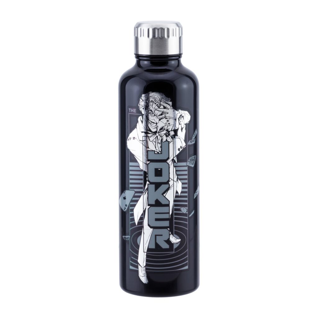 Paladone Batman/Joker 16oz Metal Water Bottle