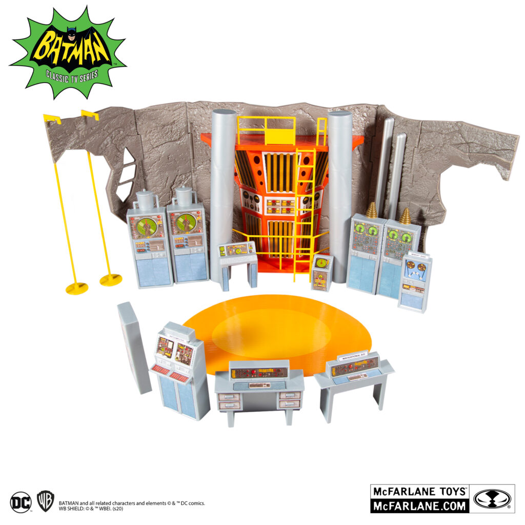 McFarlane Toys DC Retro Batman '66 Batcave Playset