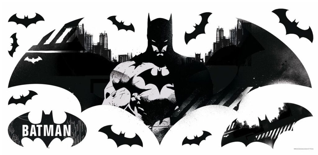 Preview: RoomMates Batman Peel and Stick Wall Decals - The Batman Universe