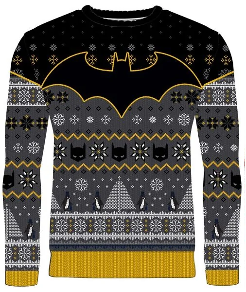 Merchoid Batman: Goodwill In Gotham Ugly Christmas Sweater/Jumper