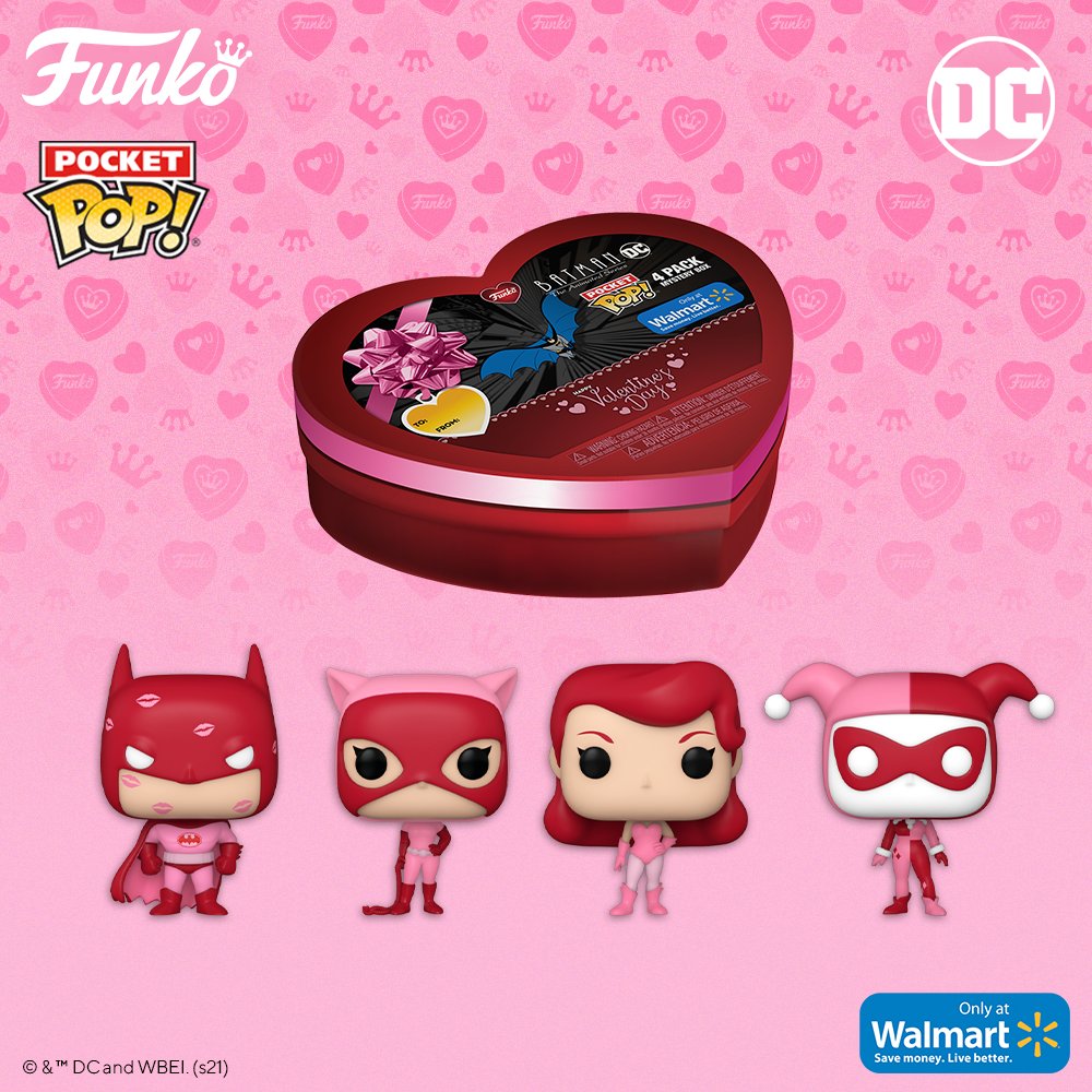 Funko Pocket Pop Batman Valentine's Day Mystery Box