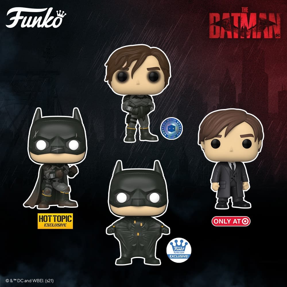 Funko Announces 'The Batman' Pop Offerings - The Batman Universe