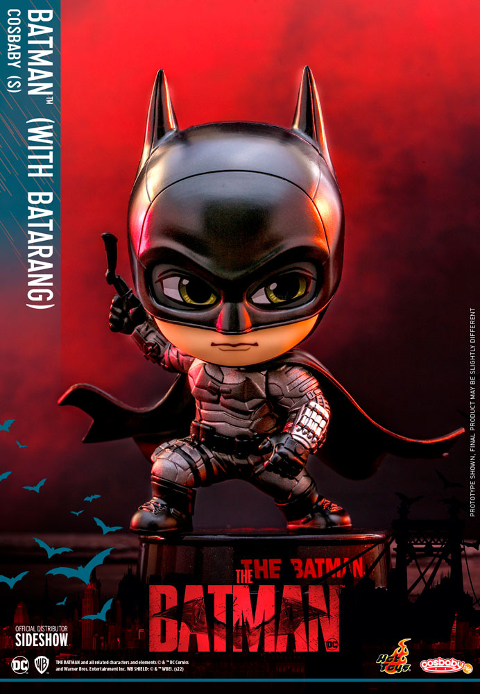 Batman with Batarang Cosbaby Figure