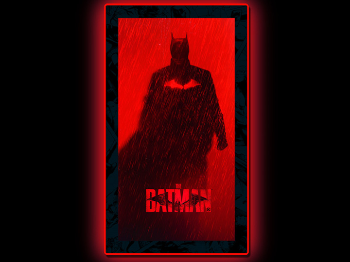 Brandlite The Batman Vengeance (4) LED Mini-Poster Light