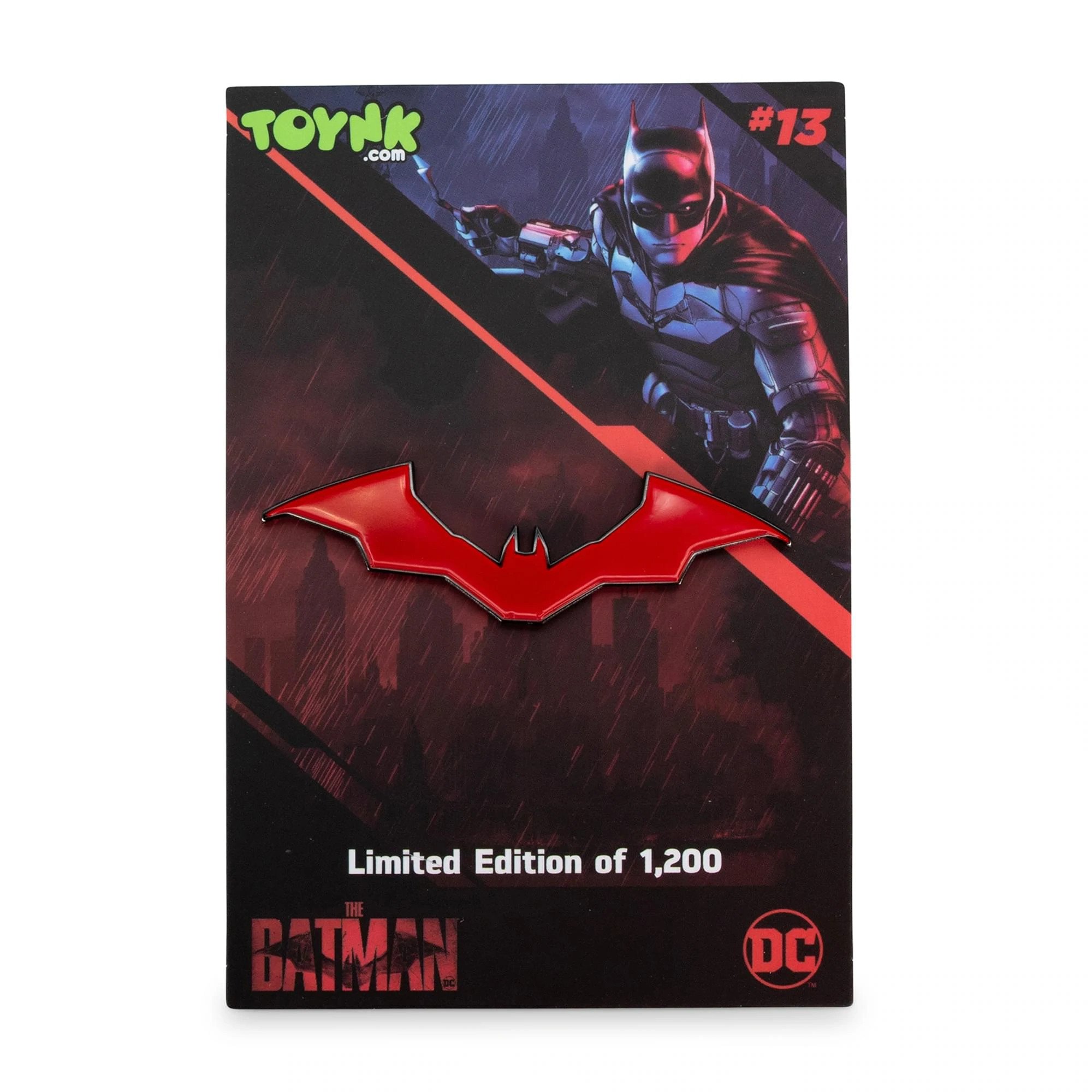The Batman Red Batarang Limited Edition Enamel Pin
