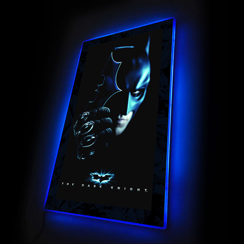 Brandlite The Dark Knight Batman LED Mini-Poster Light