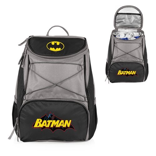 Picnic Time Batman Black with Gray PTX Backpack Cooler