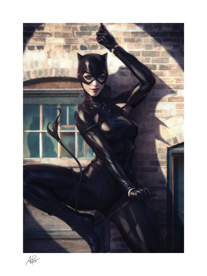 Sideshow Collectibles Catwoman #1 by Stanley "Artgerm" Lau Fine Art Print