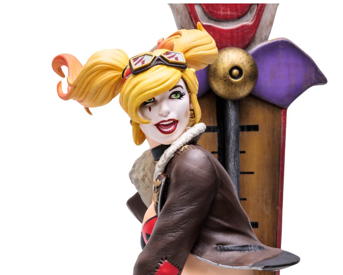 DC Direct Bombshell Harley Quinn Deluxe Version 2 Statue